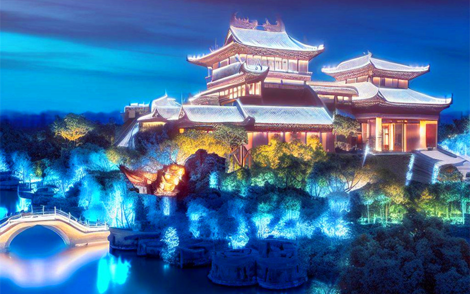 古建筑亮化