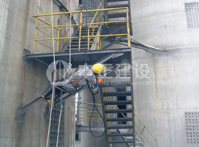 钢结构防腐前高压水除绣